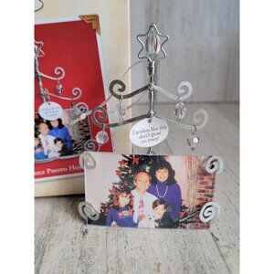 Hallmark NEW Family photo holder ornament Xmas